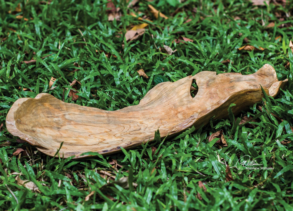 Uttermost Teak Leaf Bowl - Home Elegance USA
