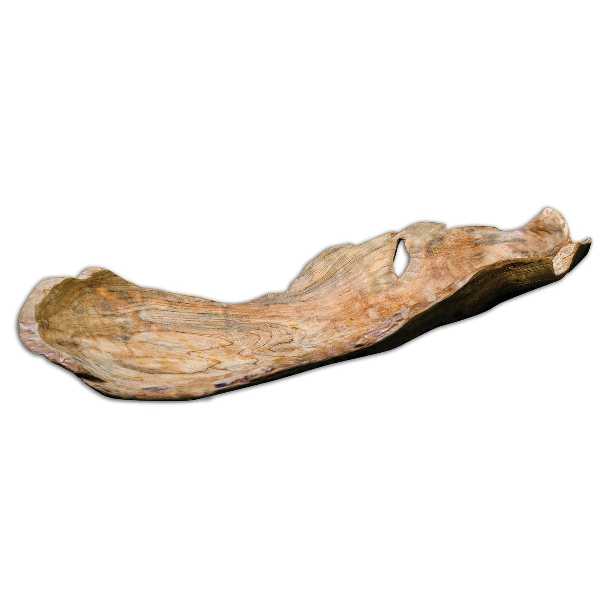 Uttermost Teak Leaf Bowl - Home Elegance USA