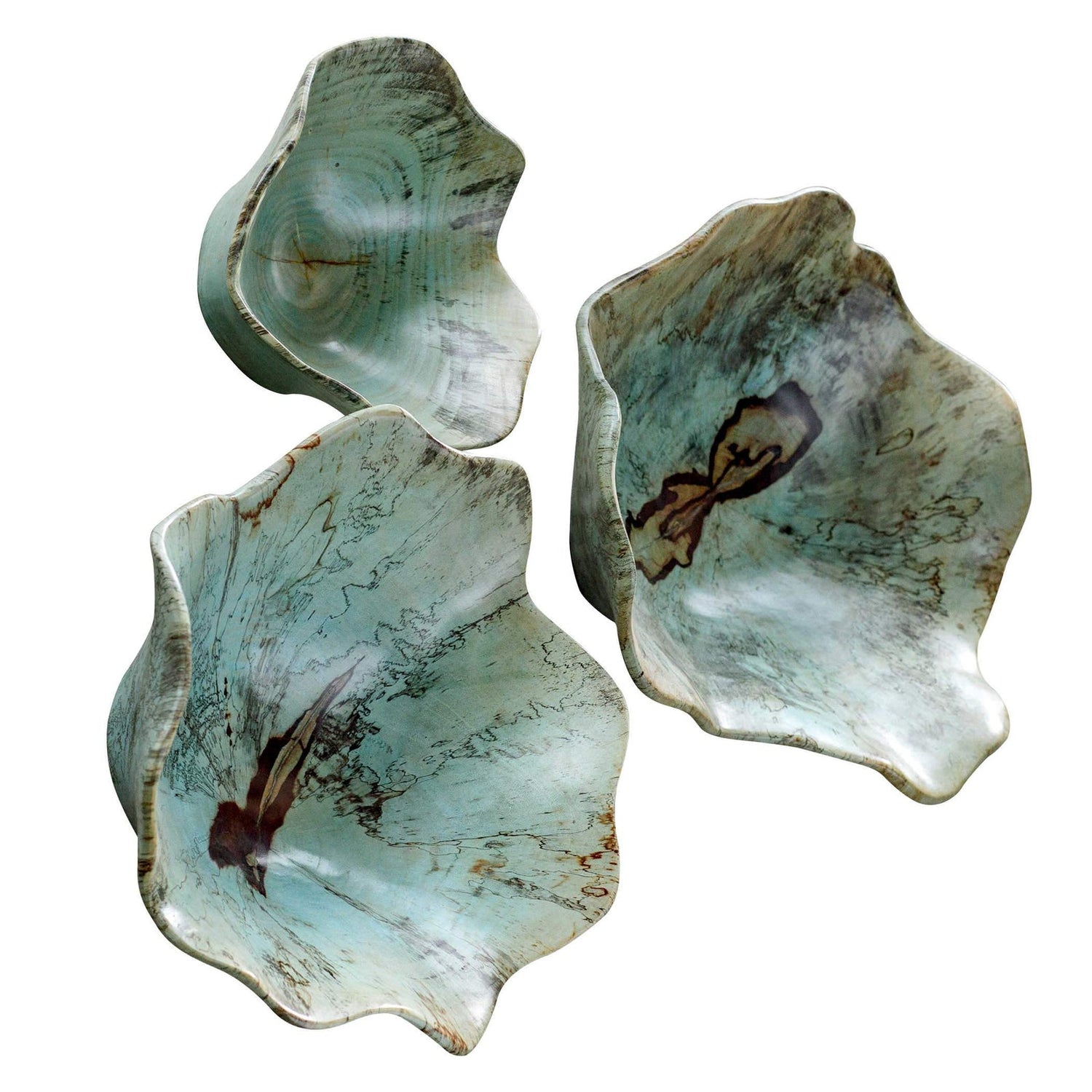 Uttermost Teo Wood Wall Art - Set Of 3 - Home Elegance USA