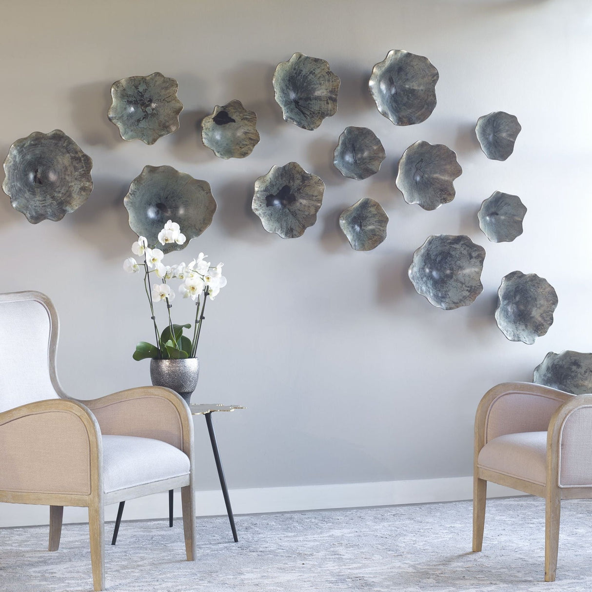 Uttermost Teo Wood Wall Art - Set Of 3 - Home Elegance USA