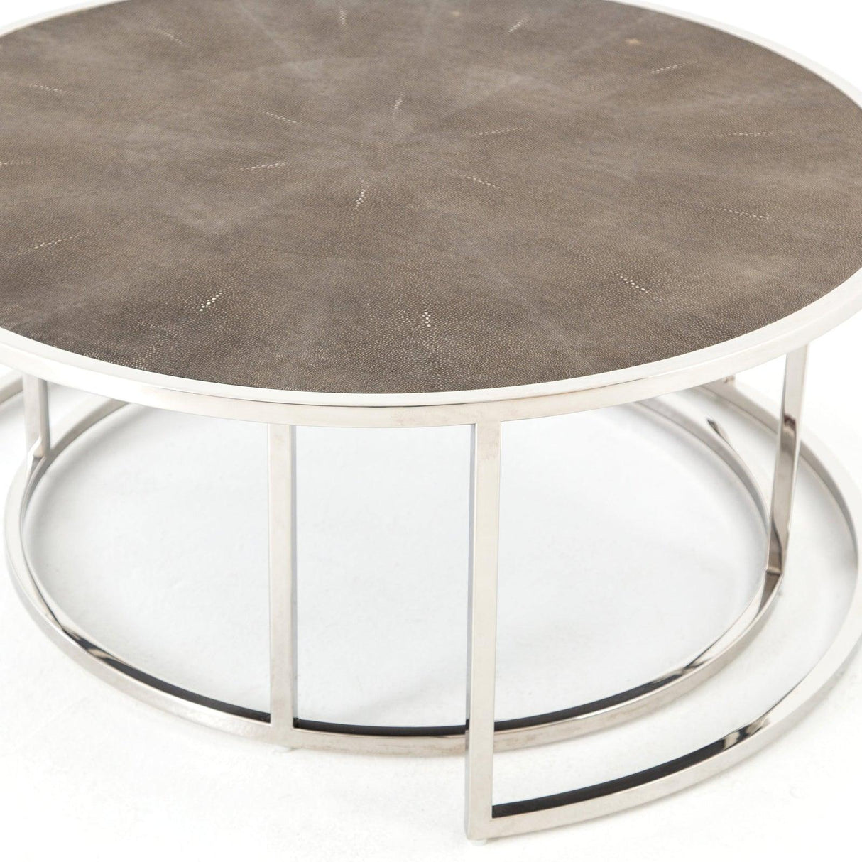 Four Hands Shagreen Nesting Coffee Table