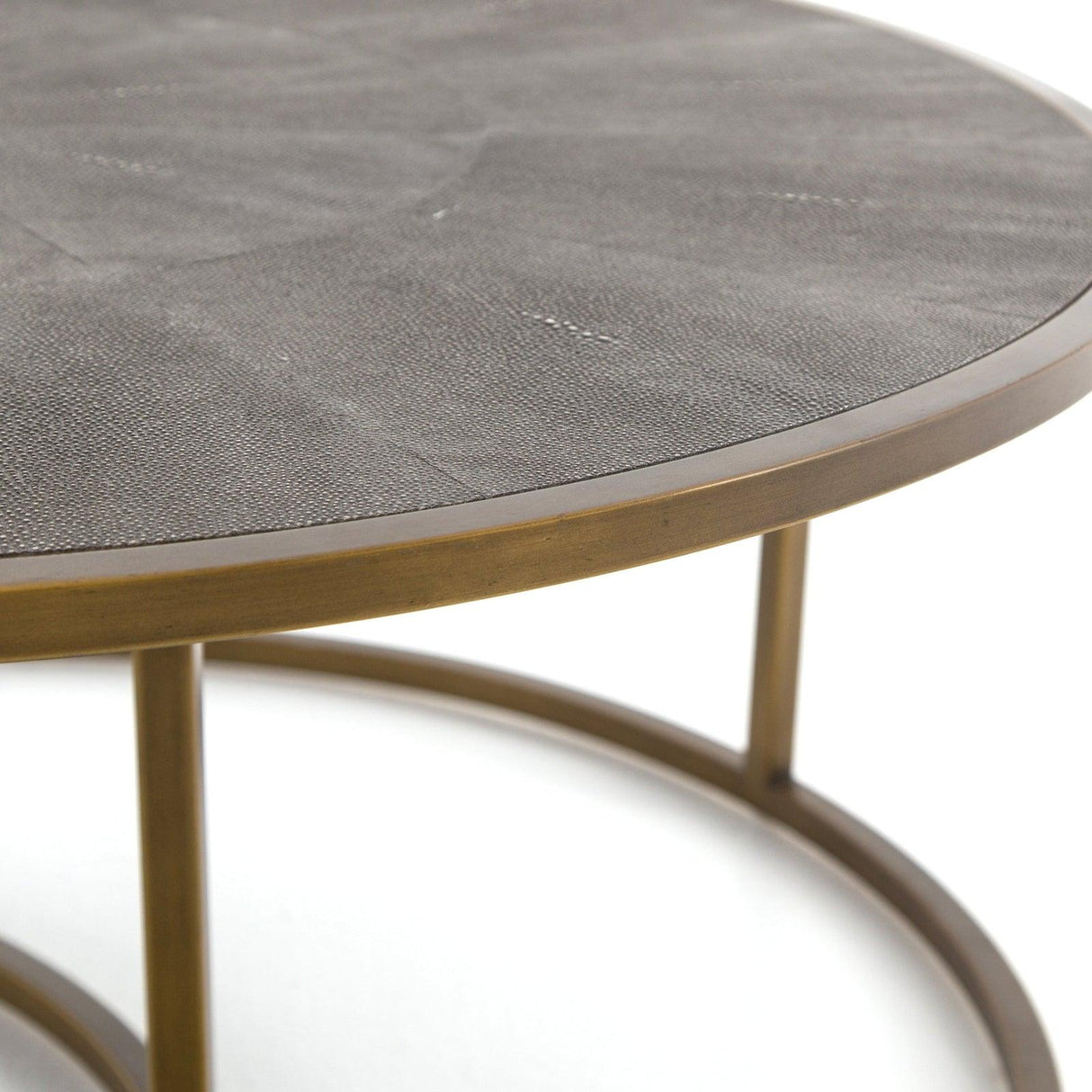 Four Hands Shagreen Nesting Coffee Table