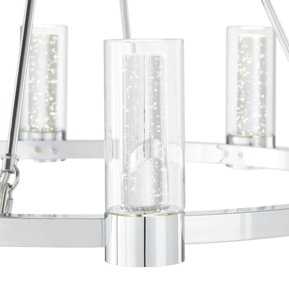 Victory 8 Light Chandelier //  Chrome - Home Elegance USA