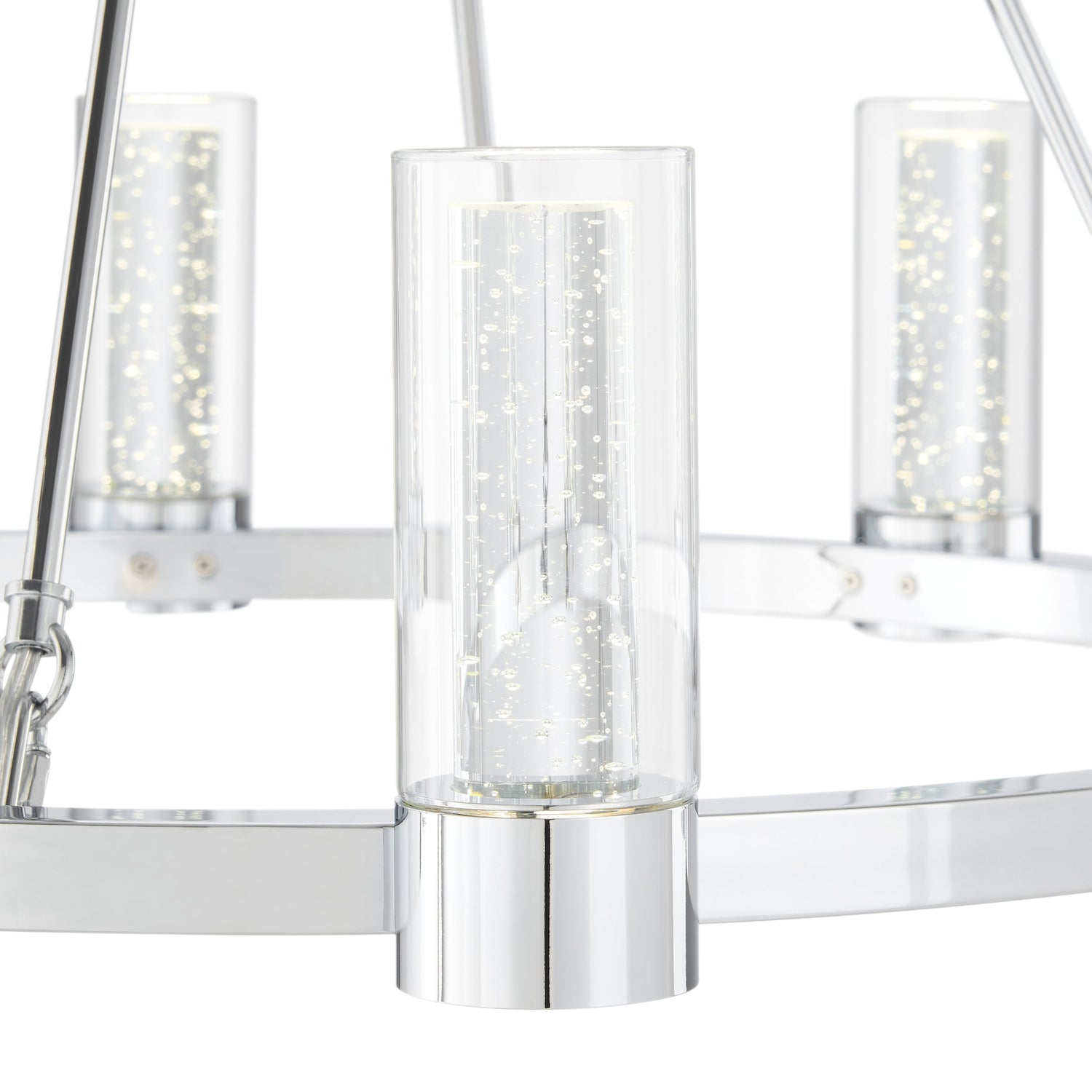 Victory 8 Light Chandelier //  Chrome - Home Elegance USA