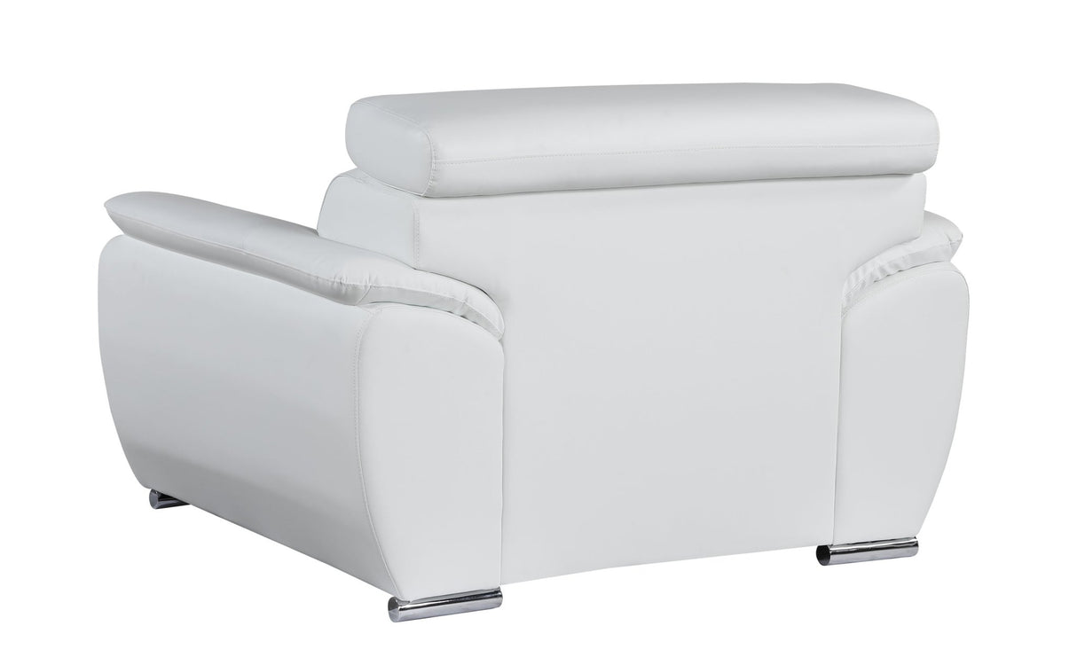 Genuine Leather Chair - Home Elegance USA