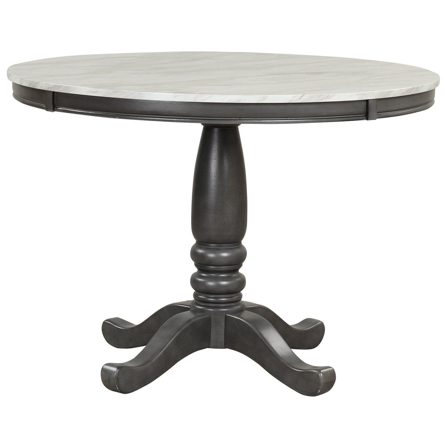 Orisfur. 5 Pieces Dining Table and Chairs Set for 4 Persons, Kitchen Room Solid Wood Table with 4 Chairs - Home Elegance USA
