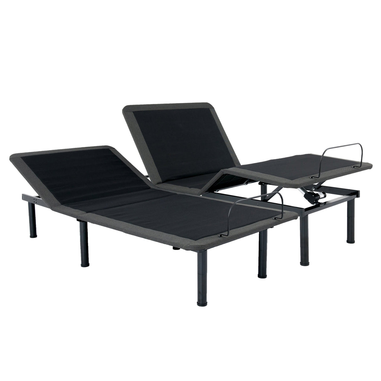 Realcozy Quick Assembly Flex Head King Size Adjustable Bed Frame - Home Elegance USA