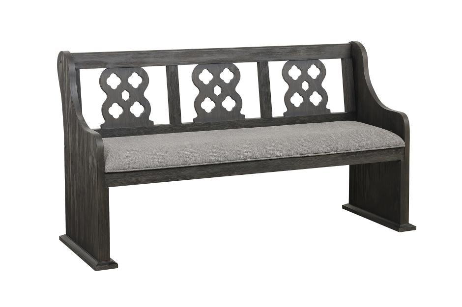 Arasina Dark Pewter 6 Piece Extendable Rectangular Dining Table Set 5559N - 96 - 6 | Homelegance | Home Elegance USA