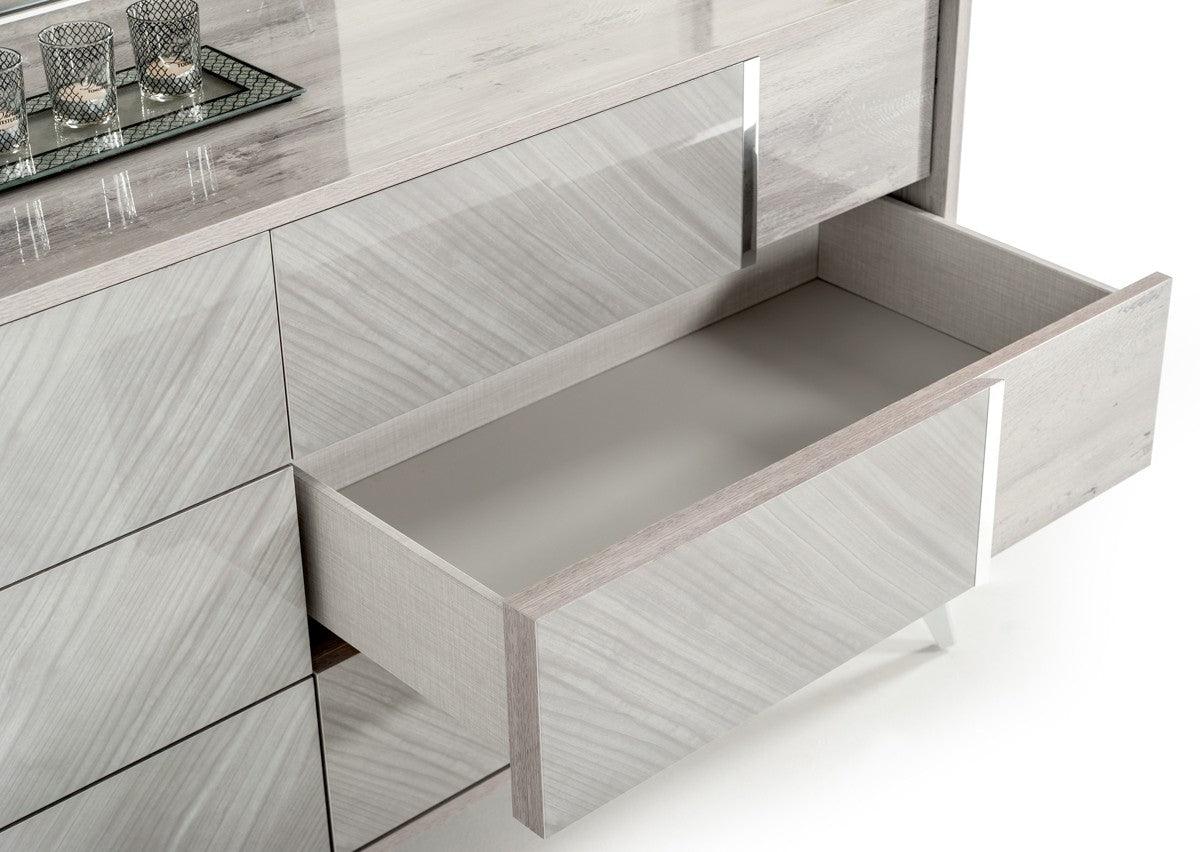 Vig Furniture - Nova Domus Alexa Italian Modern Grey Dresser - Vgacalexa-Drs