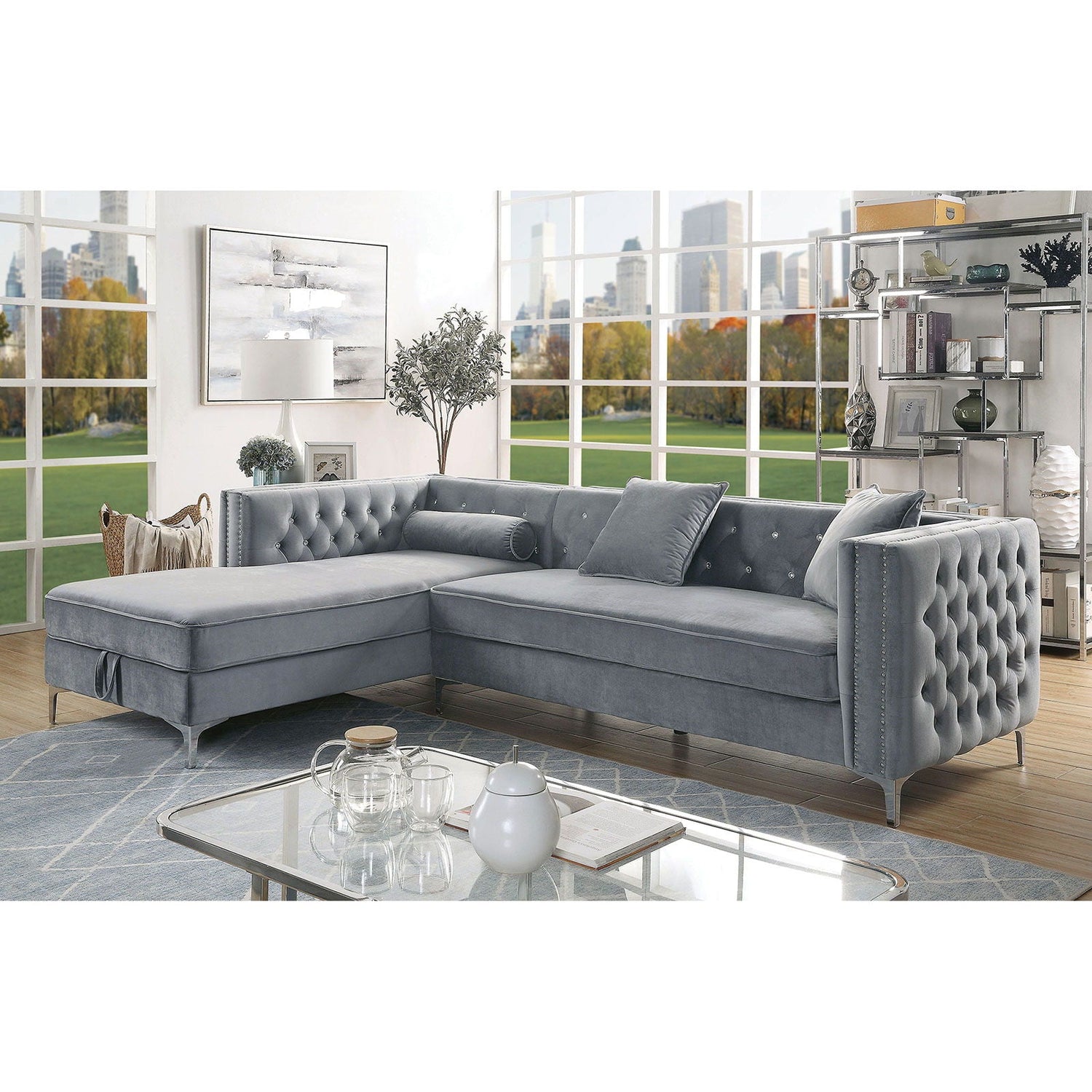 Amie - Sectional | Home Elegance USA