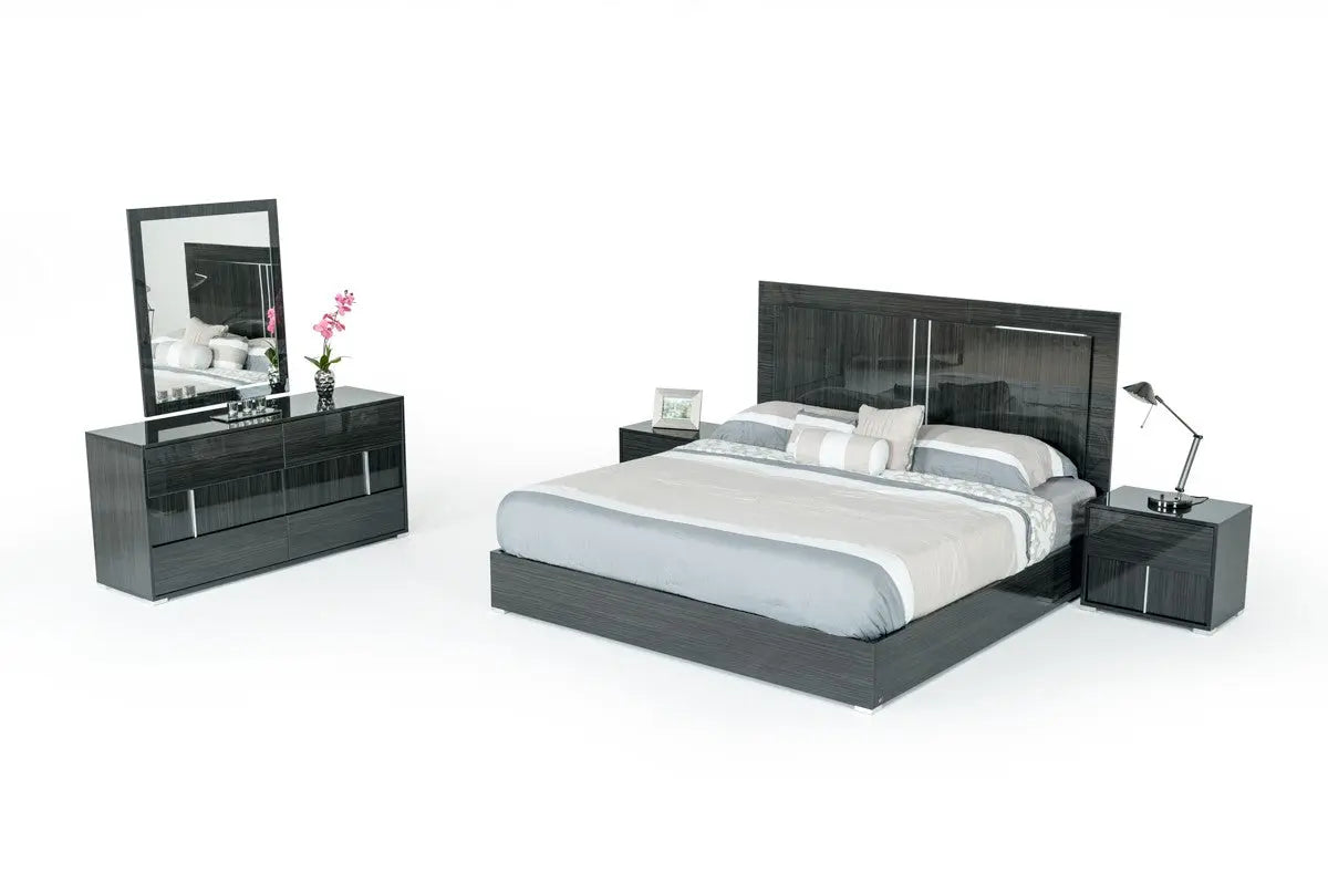 Vig Furniture - Modrest Ari Italian Modern Grey Dresser - Vgacari-Drs
