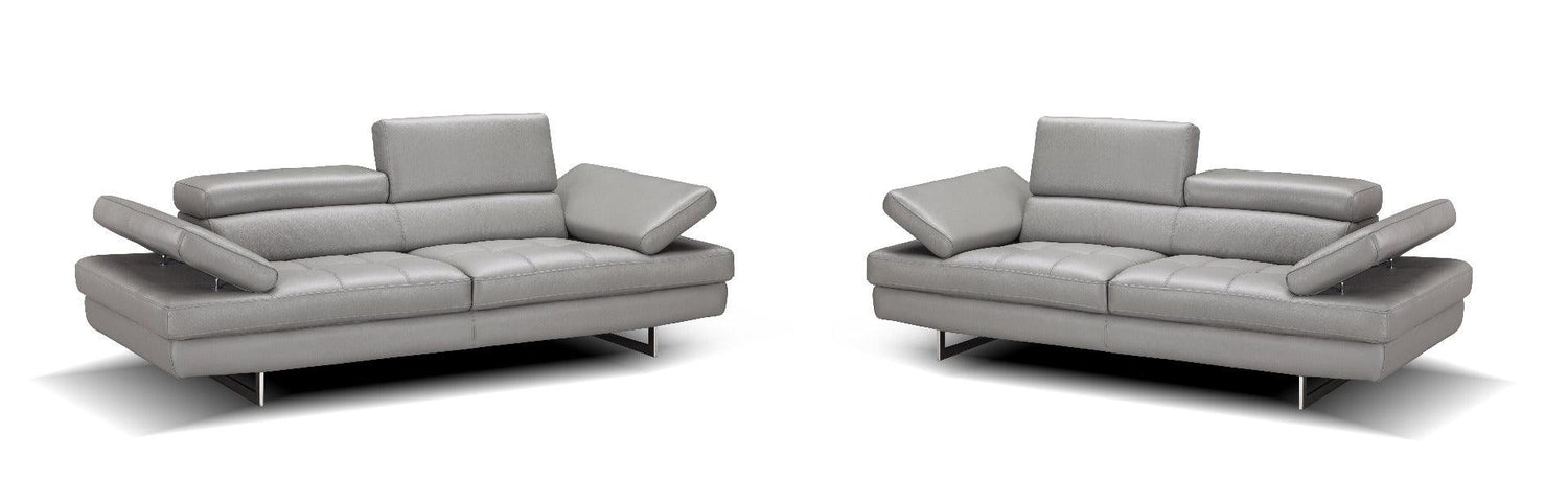 Aurora Premium Leather Sofa Set - 18745 | J&M | Home Elegance USA