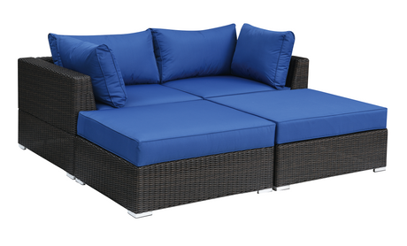 MODULAR SET - 4PC in Blue - Home Elegance USA