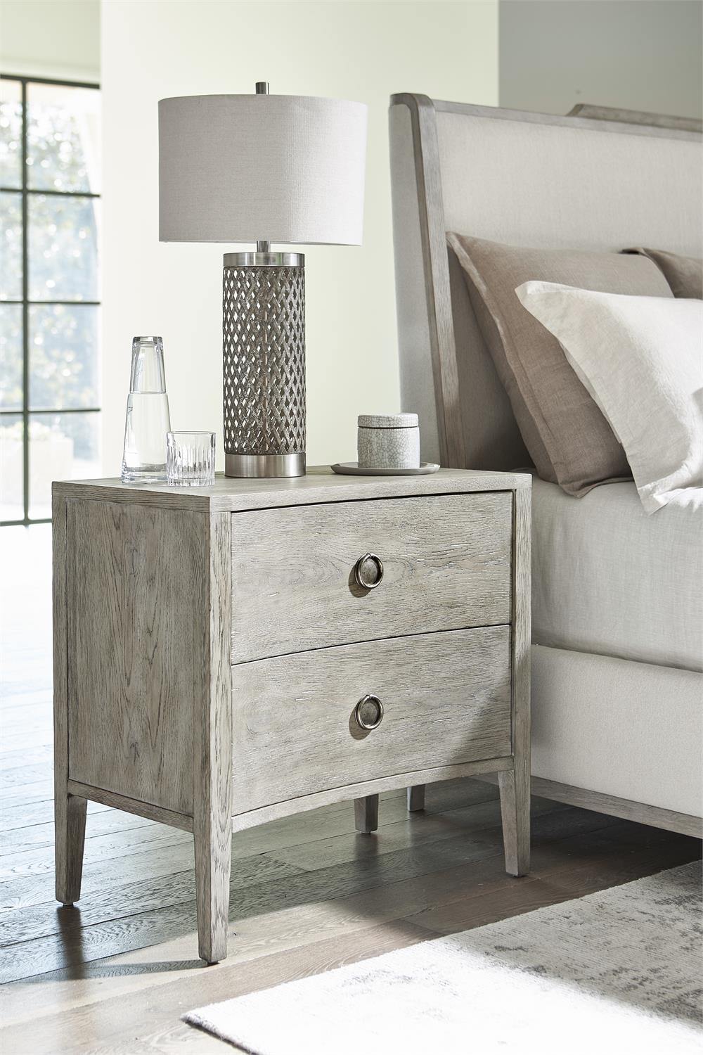 Albion 2 Drawer Nightstand | Bernhardt | Home Elegance USA