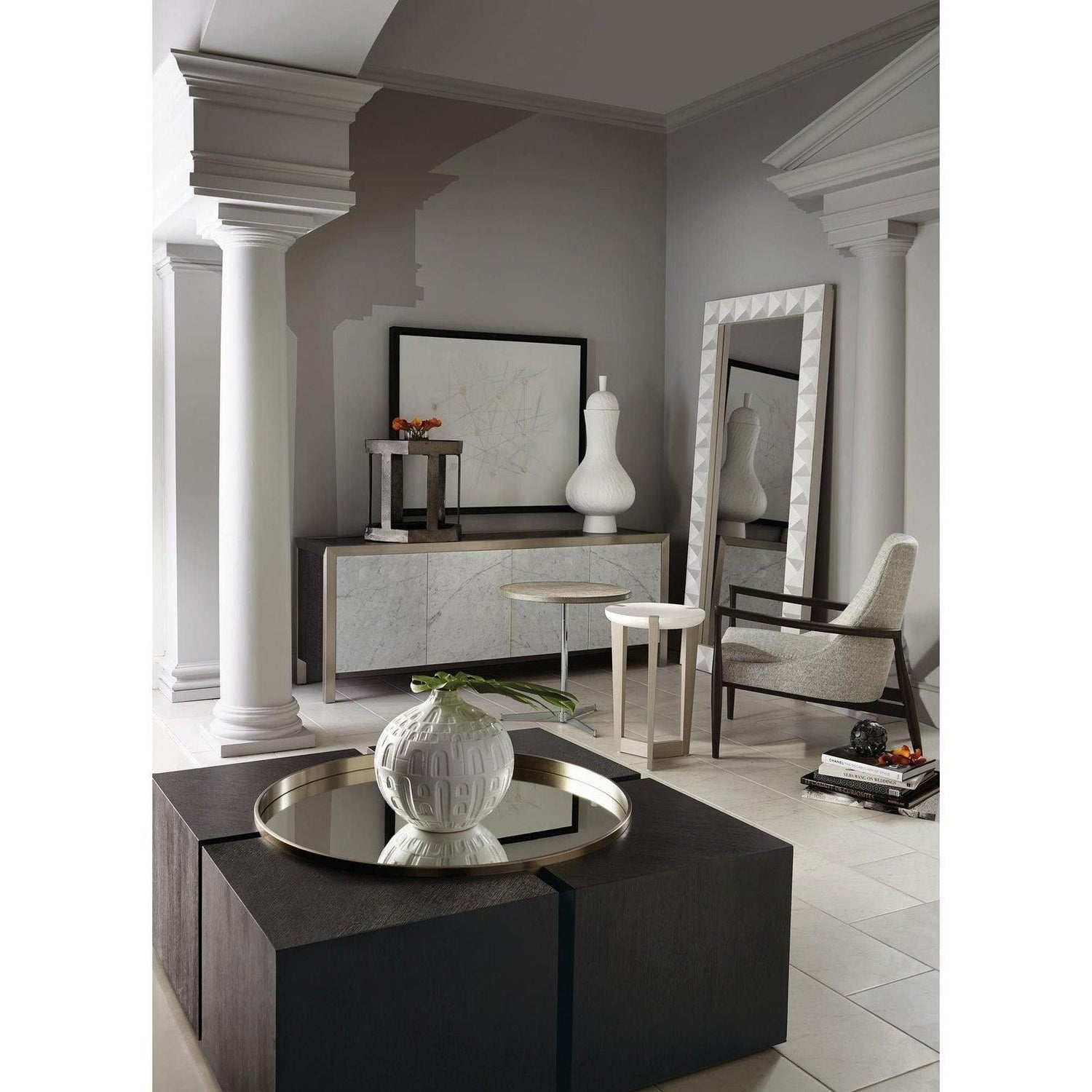 Axiom Chairside Table 122 | Bernhardt | Home Elegance USA