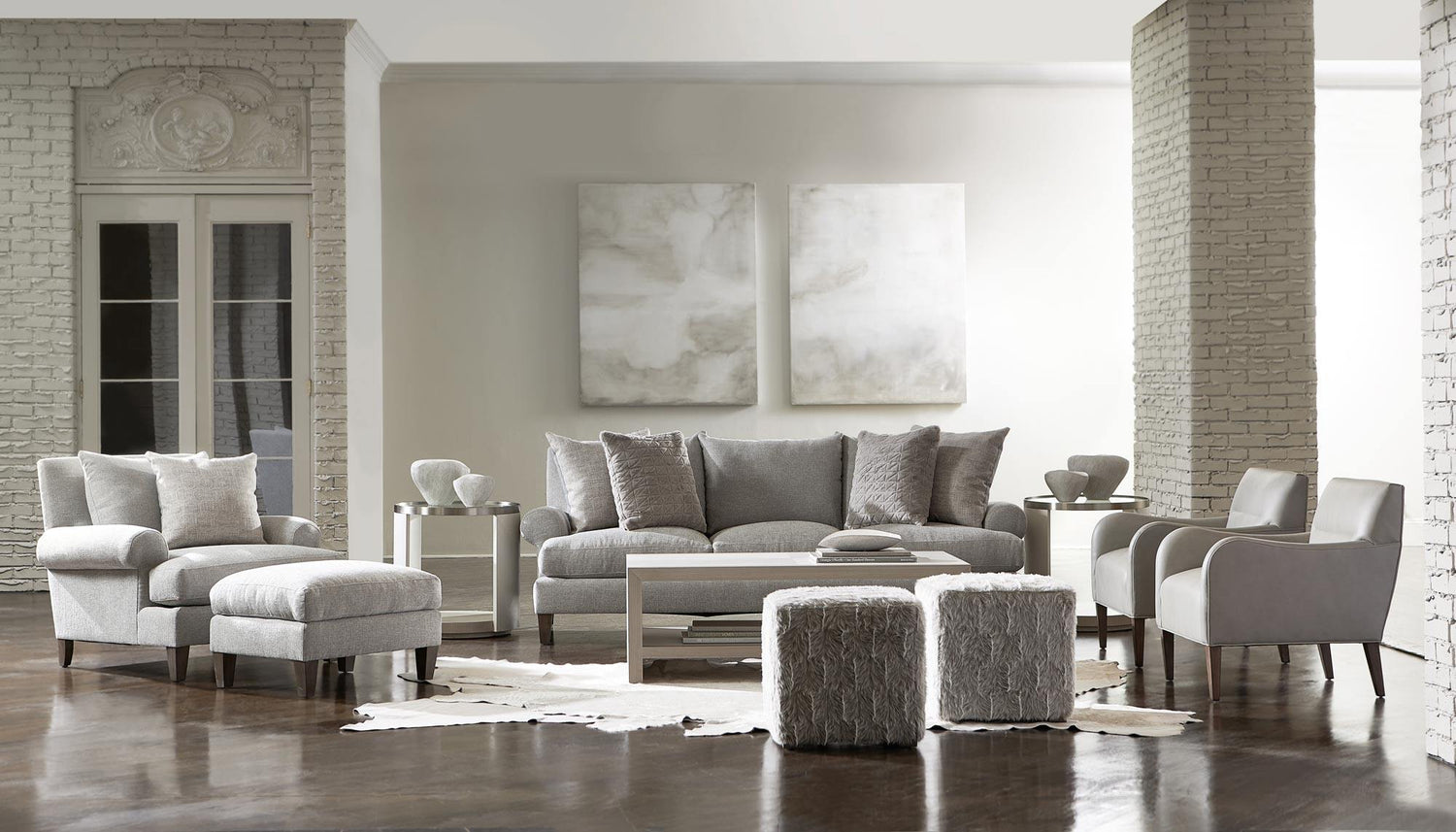 Axiom Chairside Table 125 | Bernhardt | Home Elegance USA