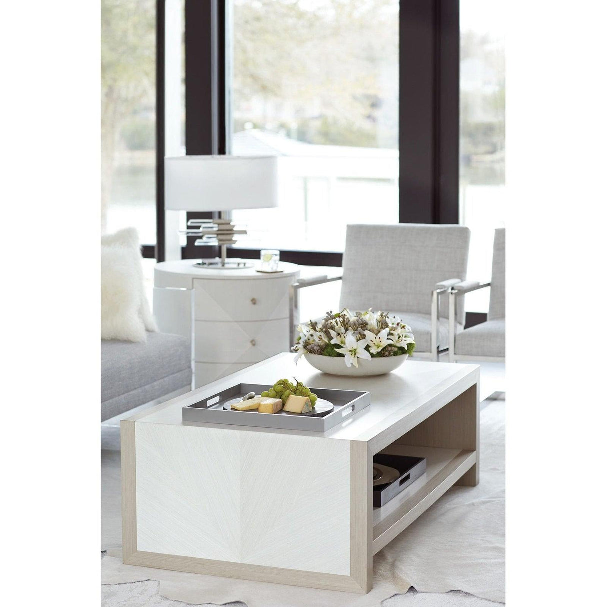 Axiom Cocktail Table | Bernhardt | Home Elegance USA