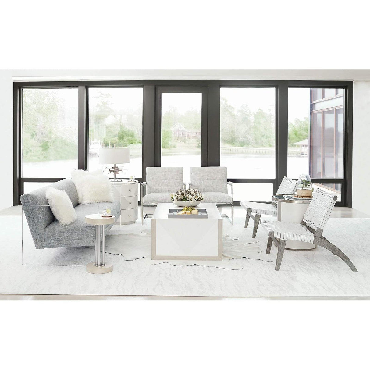 Axiom Cocktail Table | Bernhardt | Home Elegance USA