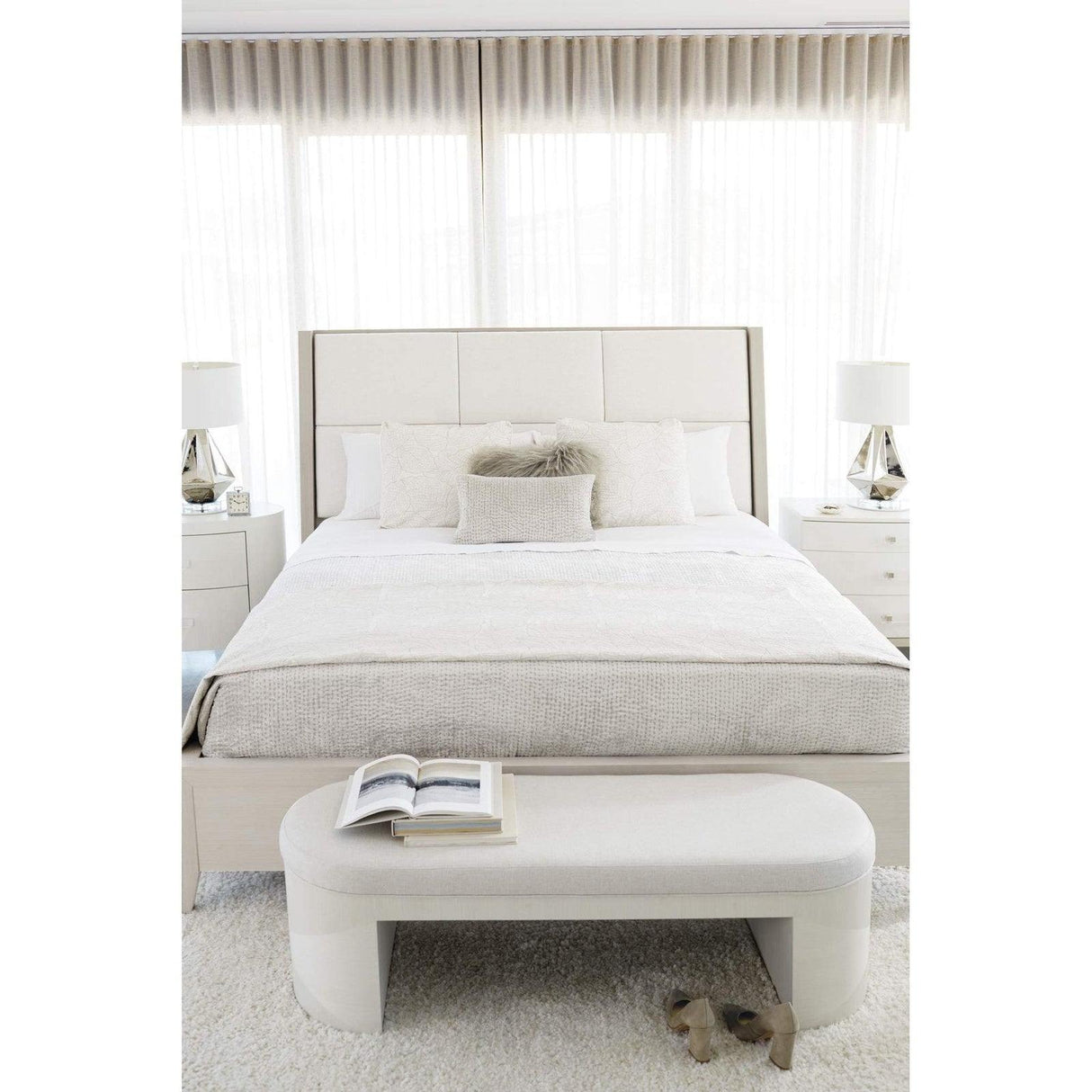 Axiom Oval Nightstand | Bernhardt | Home Elegance USA