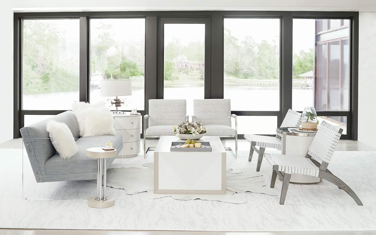 Axiom Round Chairside Table | Bernhardt | Home Elegance USA