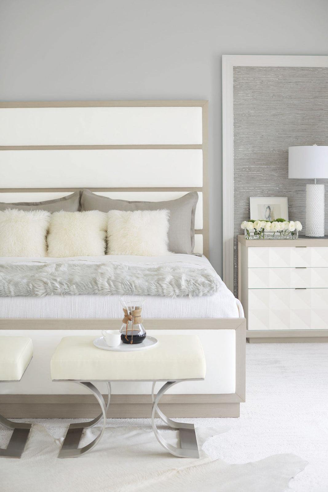 Axiom Upholstered Panel Bed 72" | Bernhardt | Home Elegance USA