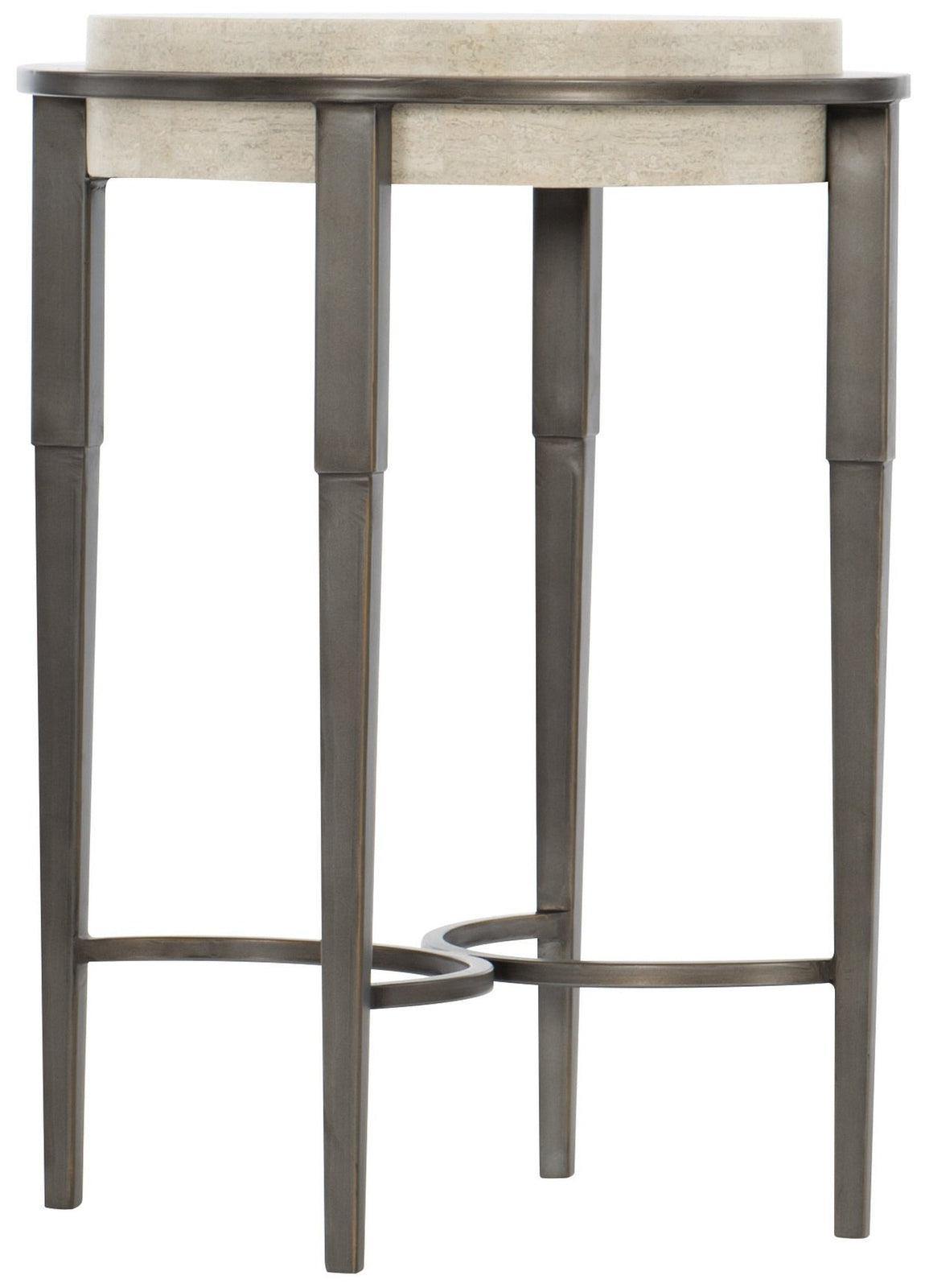 Barclay Metal Round Drink Table | Bernhardt | Home Elegance USA
