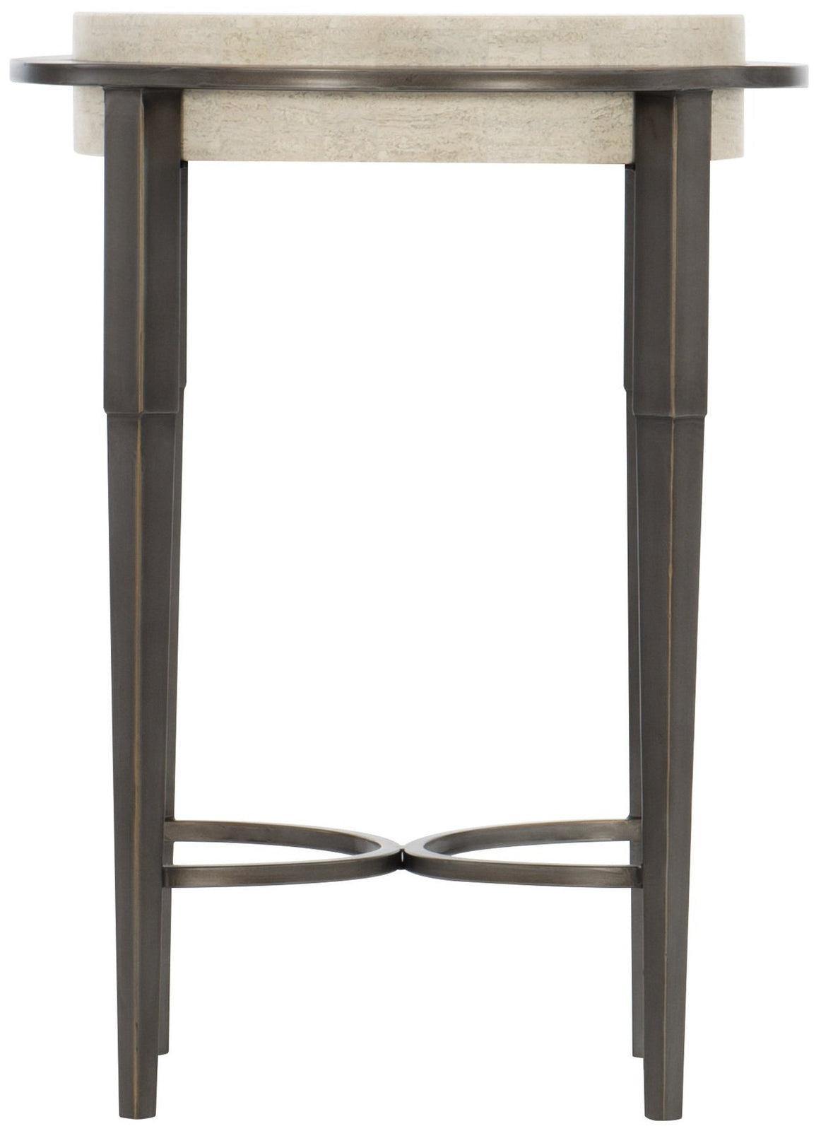 Barclay Metal Round Drink Table | Bernhardt | Home Elegance USA