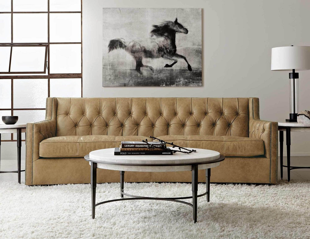 Barclay Metal Round Drink Table | Bernhardt | Home Elegance USA