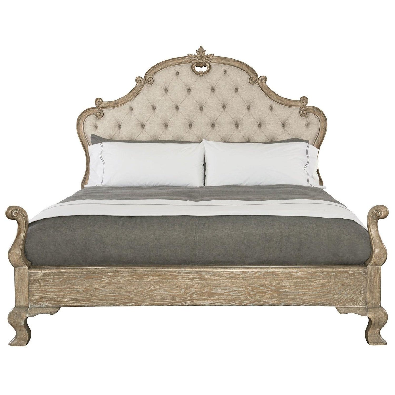 Campania Upholstered Panel Bed Ii - King | Bernhardt | Home Elegance USA