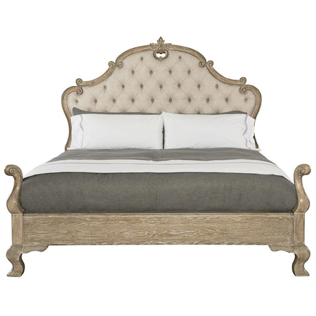 Campania Upholstered Panel Bed Ii - King | Bernhardt | Home Elegance USA