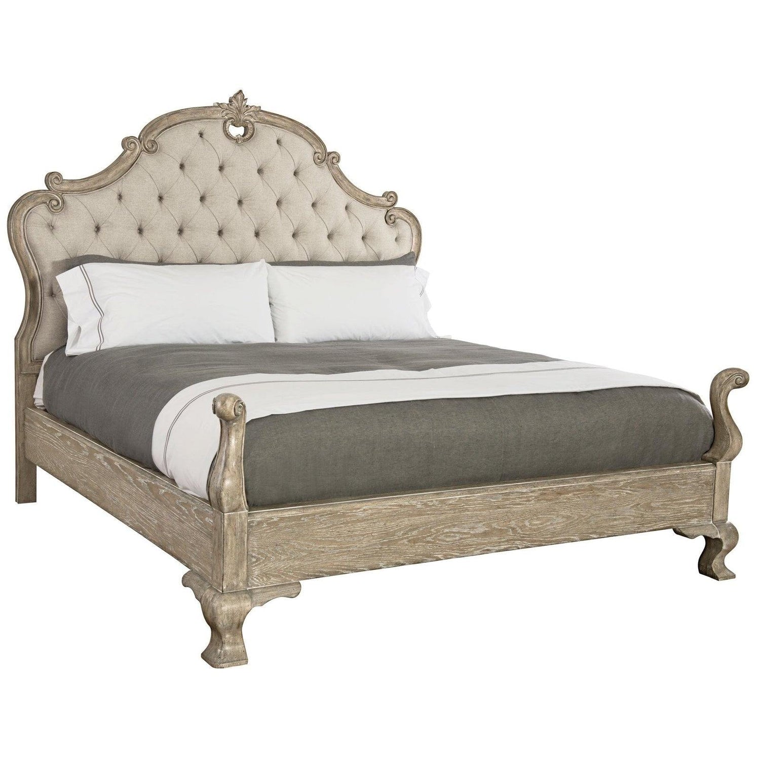 Campania Upholstered Panel Bed Ii - King | Bernhardt | Home Elegance USA