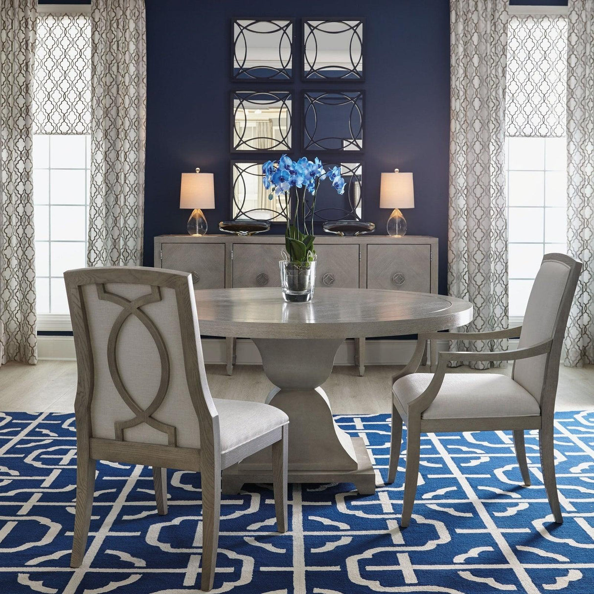 Criteria Round Dining Table | Bernhardt | Home Elegance USA