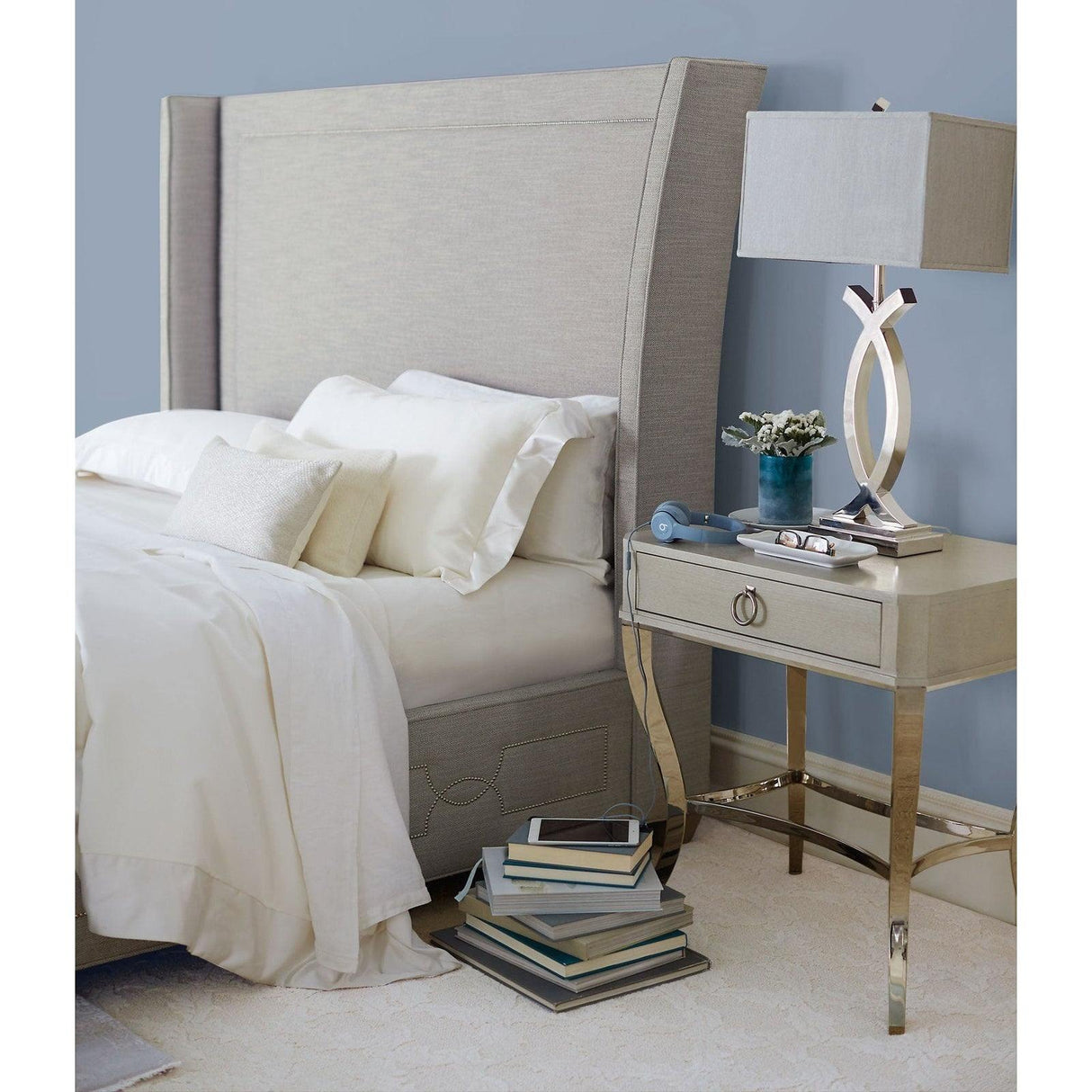 Criteria Upholstered King Bed | Bernhardt | Home Elegance USA