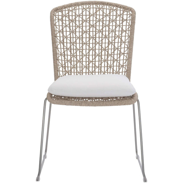 Bernhardt Exteriors Carmel Side Chair + Cushion - Home Elegance USA