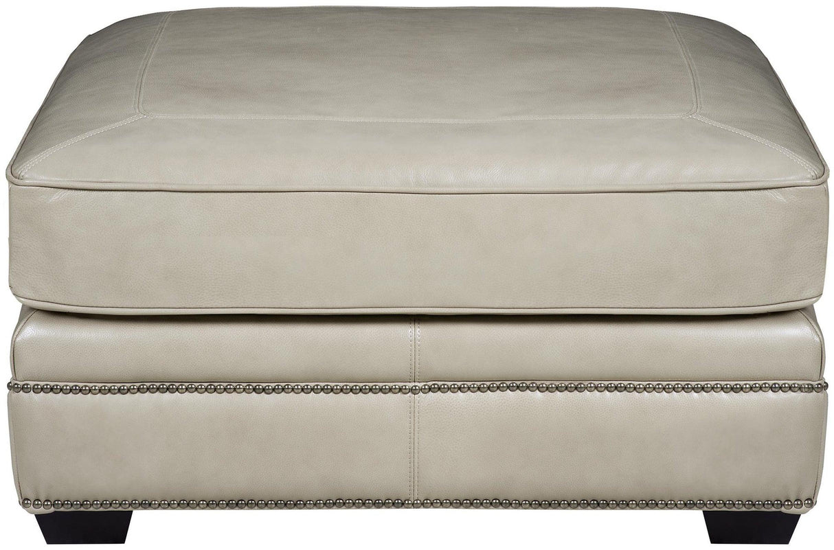 Bernhardt Grandview Leather Ottoman - Home Elegance USA