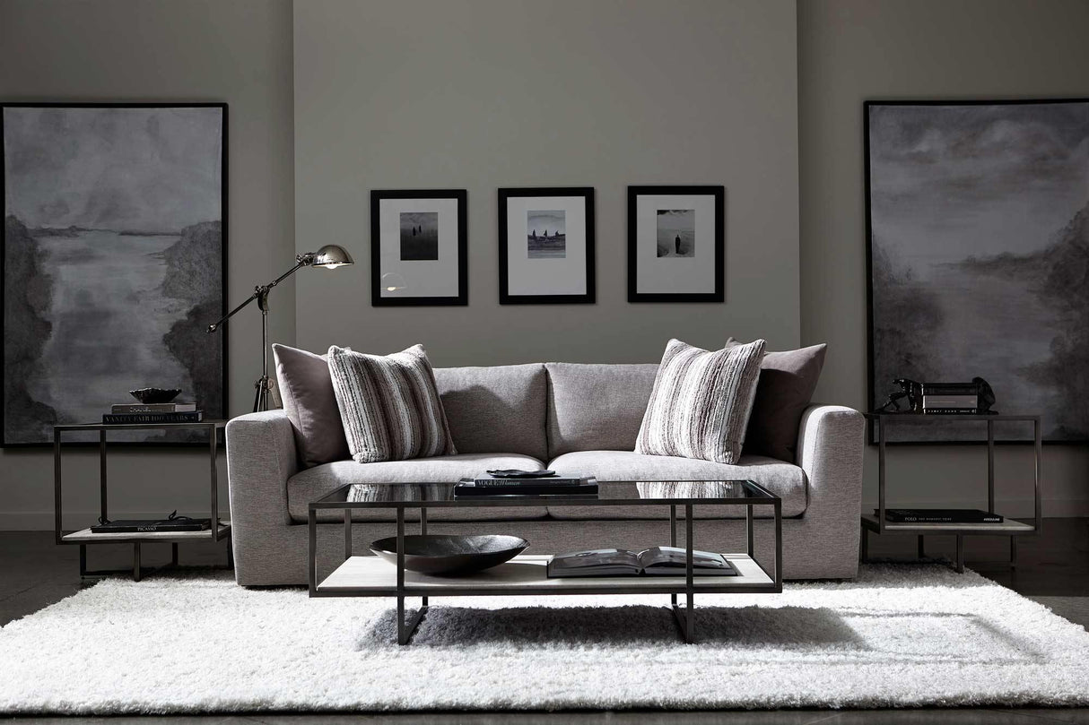 Bernhardt Harlow Metal Square End Table - Home Elegance USA