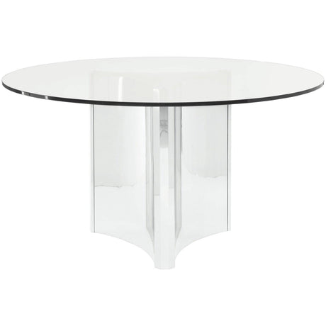 Bernhardt Interiors Abbott Round Metal Dining Table - Home Elegance USA