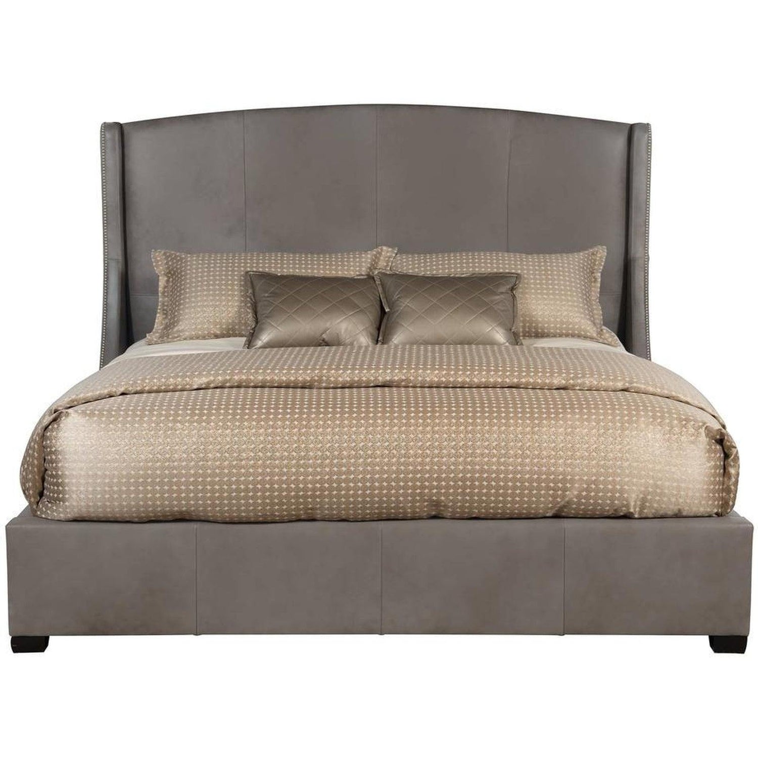 Bernhardt Interiors Cooper Leather Bed 54" - Home Elegance USA