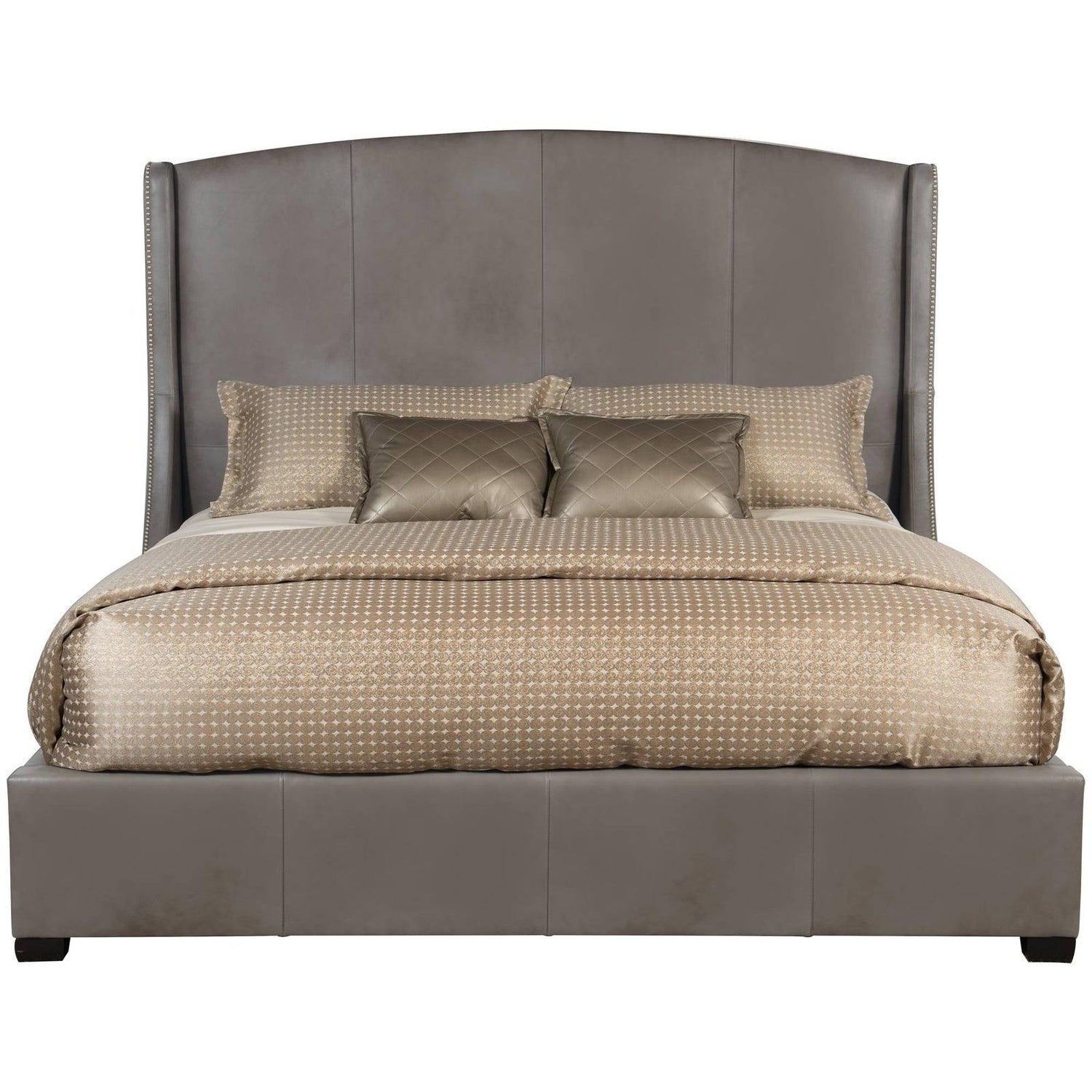 Bernhardt Interiors Cooper Leather Bed 64" - Home Elegance USA