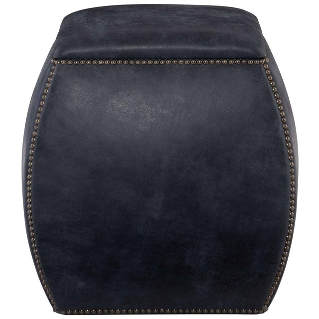Bernhardt Interiors Delta Leather Ottoman - Home Elegance USA