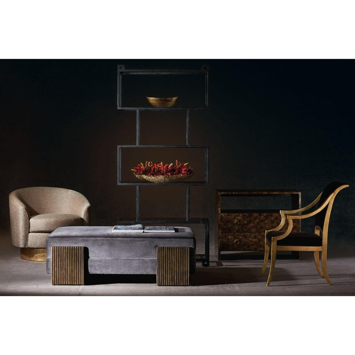 Bernhardt Interiors Fowler Etagere - Home Elegance USA