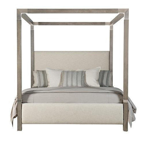 Bernhardt Interiors Palma Upholstered Canopy King Bed - Home Elegance USA