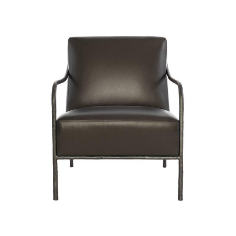 Bernhardt Interiors Renton Leather Chair - Home Elegance USA