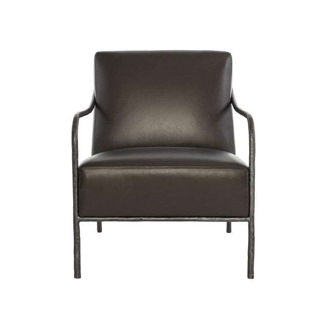 Bernhardt Interiors Renton Leather Chair - Home Elegance USA