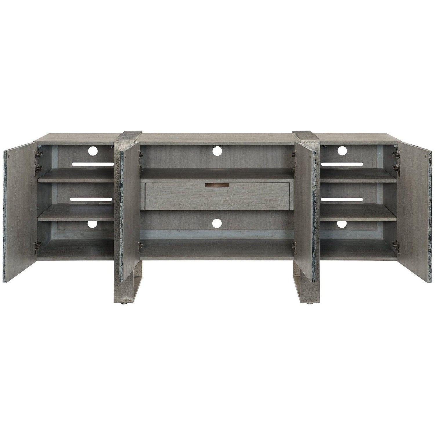 Bernhardt Linea Marble Entertainment Console - Home Elegance USA