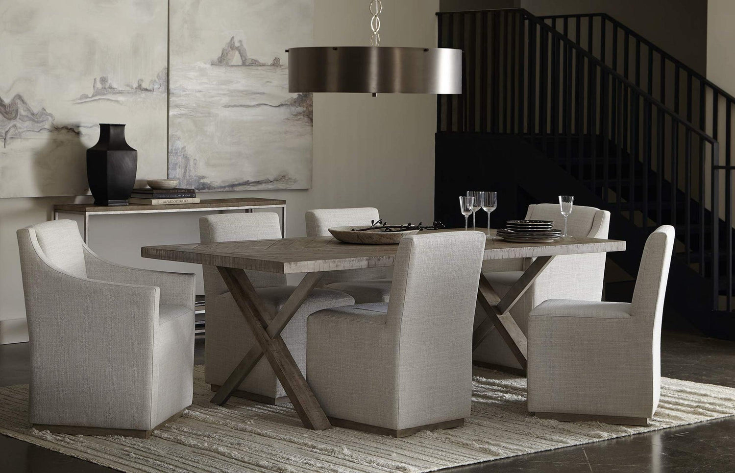 Bernhardt Loft Milo Dining Table - Home Elegance USA