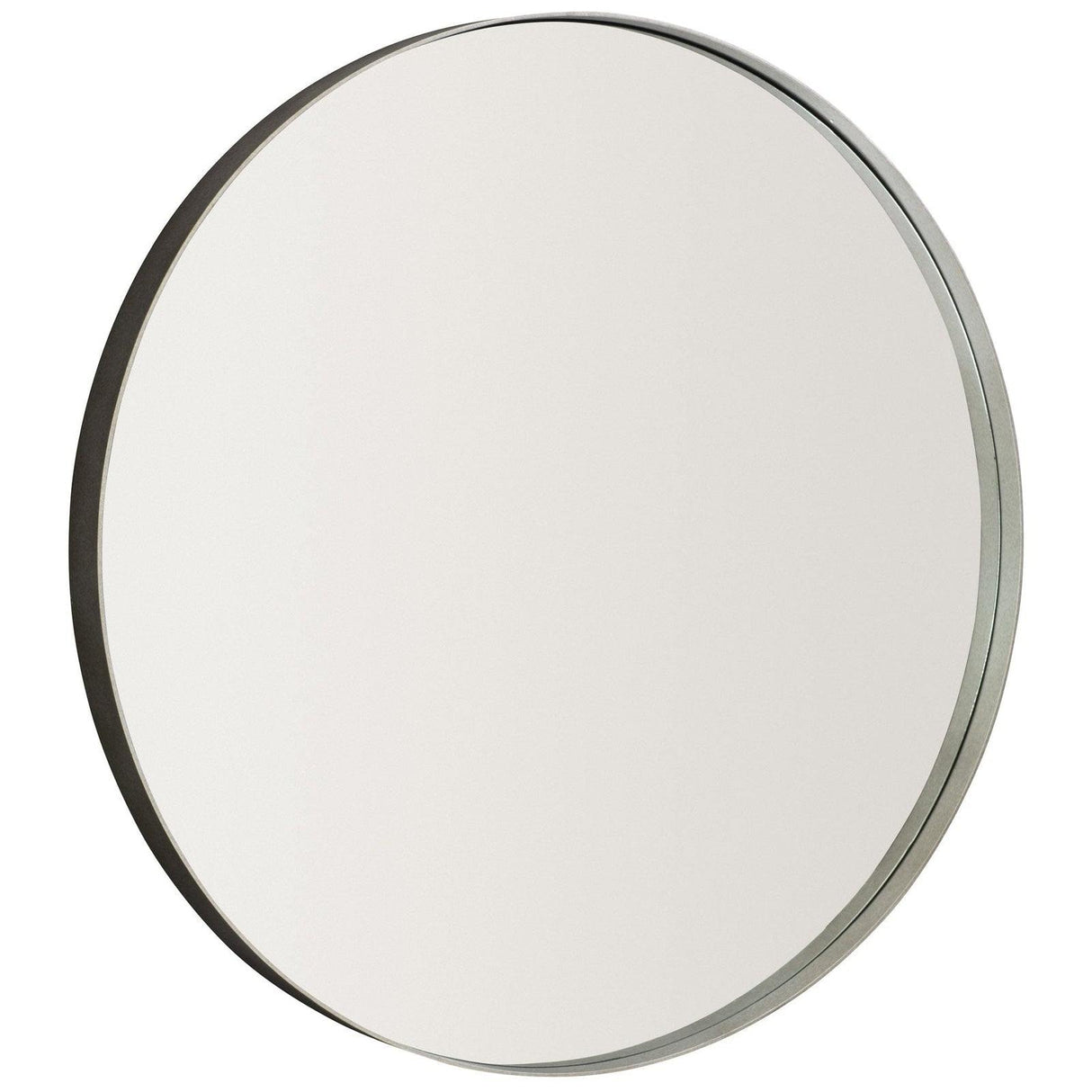 Bernhardt Logan Square Oakley Round Metal Mirror - Home Elegance USA