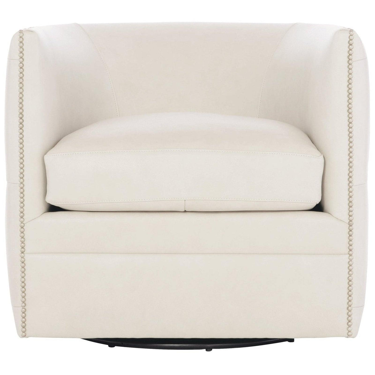 Bernhardt Palazzo Leather Swivel Chair - Home Elegance USA