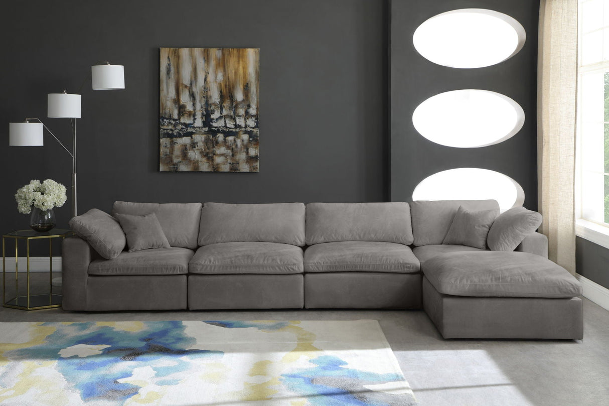 Cozy - Modular Sectional Cloud - Grey | Home Elegance USA