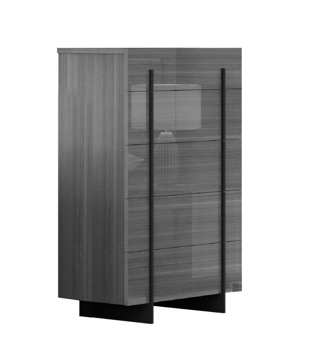 Blade 6 Piece Queen Bedroom Set In Grey - 17450Q - 6Set | J&M | Home Elegance USA
